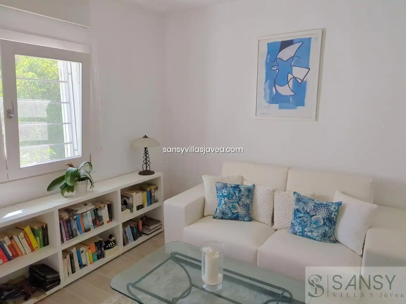 Sala d'estar de Casa o xalet en venda en Jávea / Xàbia amb Aire condicionat i Traster