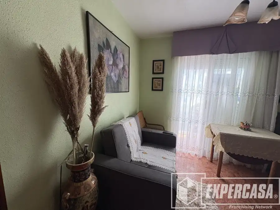 Sala de estar de Piso en venta en Castellón de la Plana / Castelló de la Plana con Amueblado