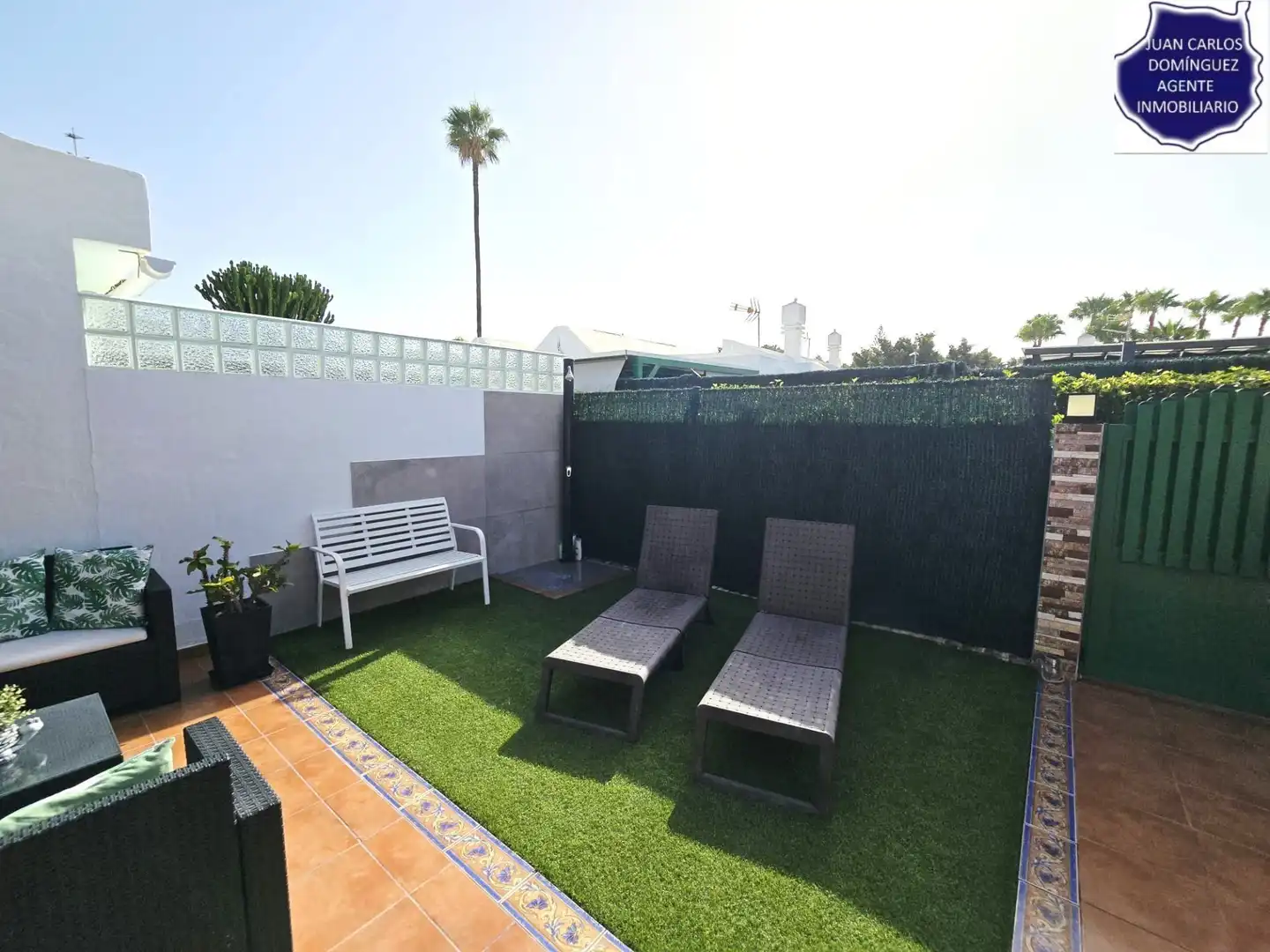Terraza de Casa o chalet de alquiler en San Bartolomé de Tirajana con Aire acondicionado, Terraza y Amueblado