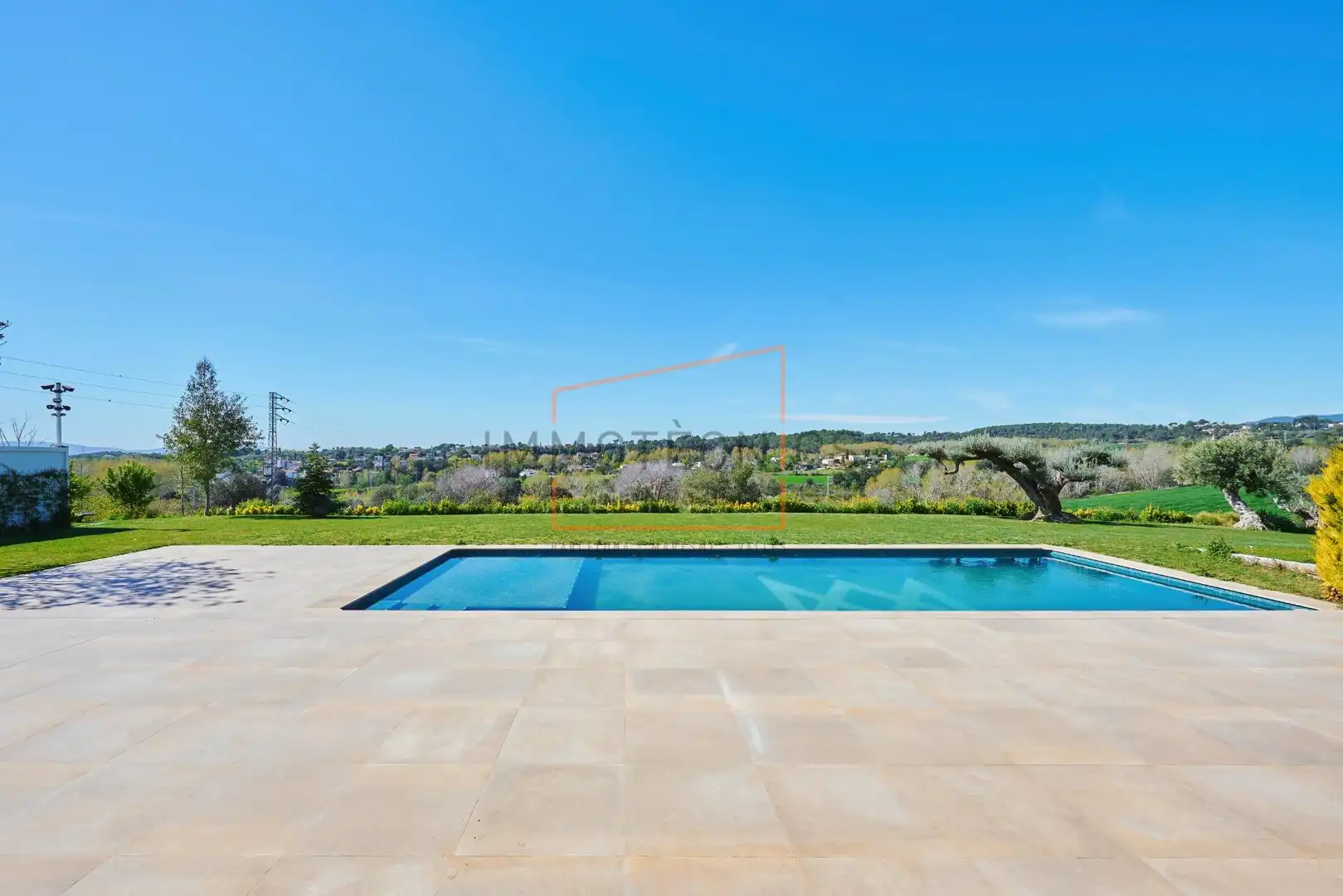 Piscina de Casa o xalet en venda en Santa Eulàlia de Ronçana amb Aire condicionat, Jardí privat i Terrassa
