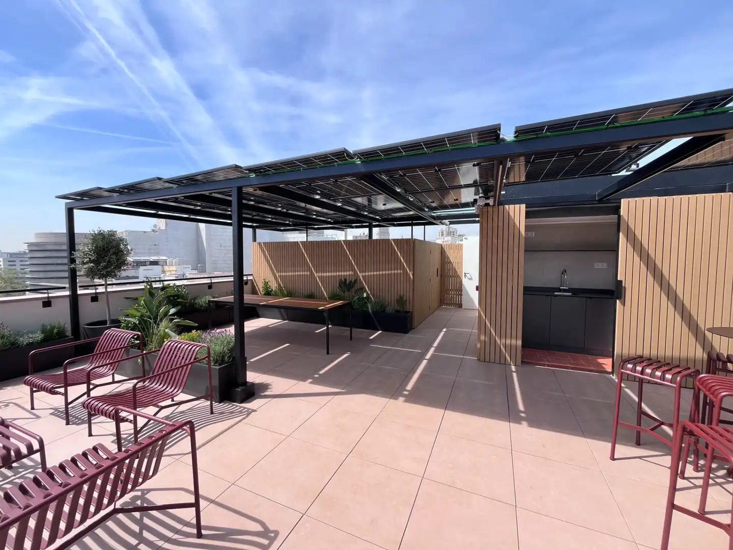 Terraza de Oficina de alquiler en Barcelona con Aire acondicionado, Calefacción y Terraza