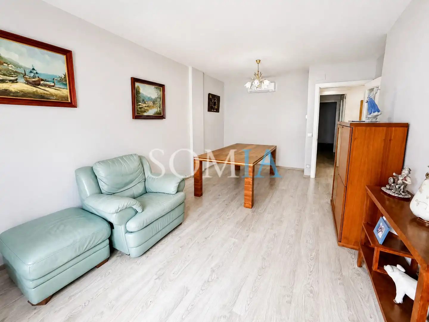 Sala de estar de Planta baja en venta en Santa Maria de Palautordera con Aire acondicionado, Calefacción y Jardín privado