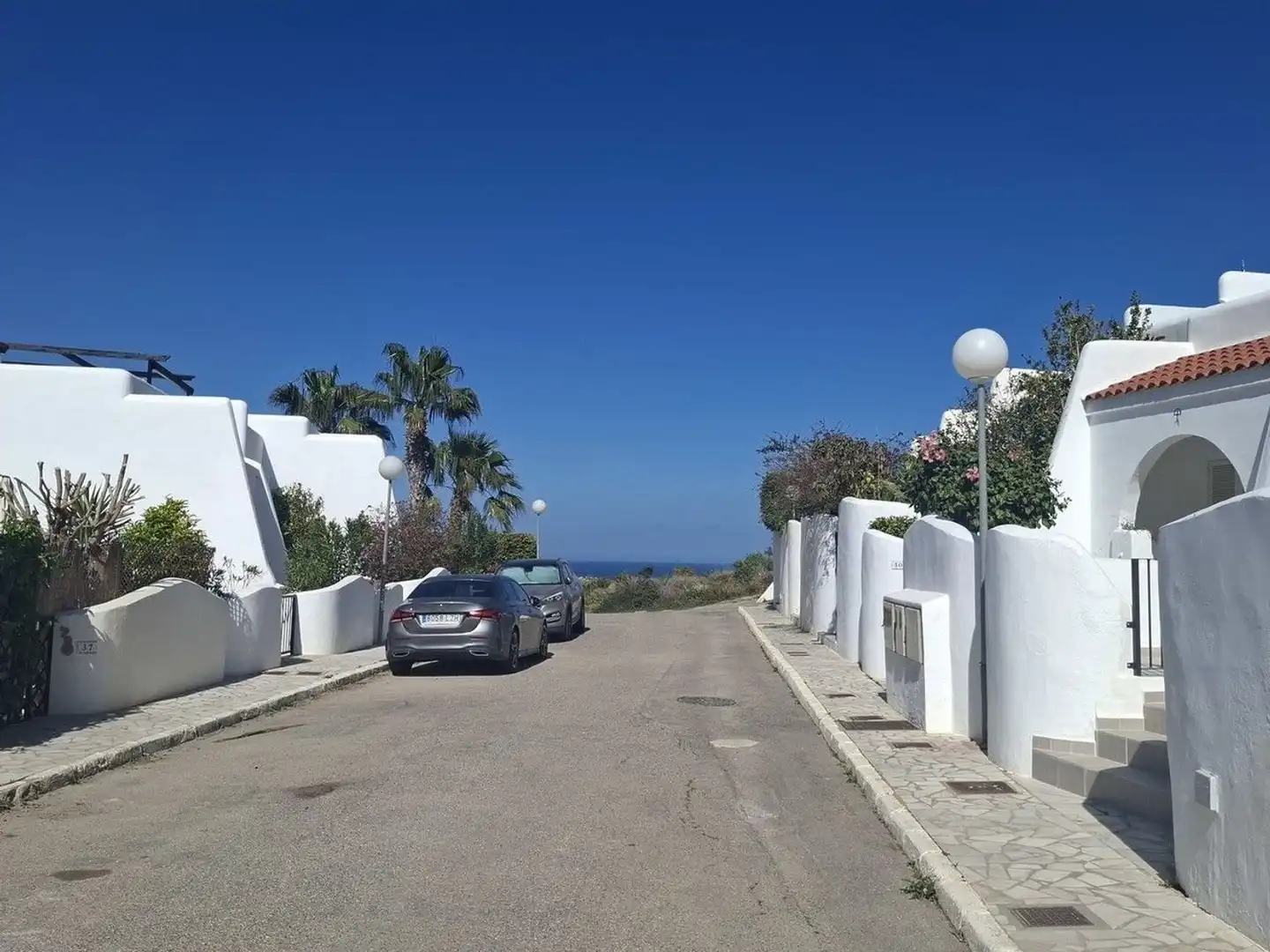 Exterior view of Flat for sale in Mojácar  with Air Conditioner, Terrace and Furnished