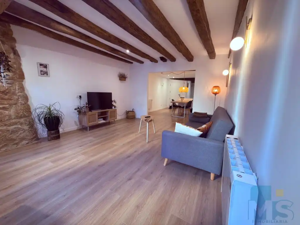 Sala de estar de Piso en venta en Pasaia con Amueblado