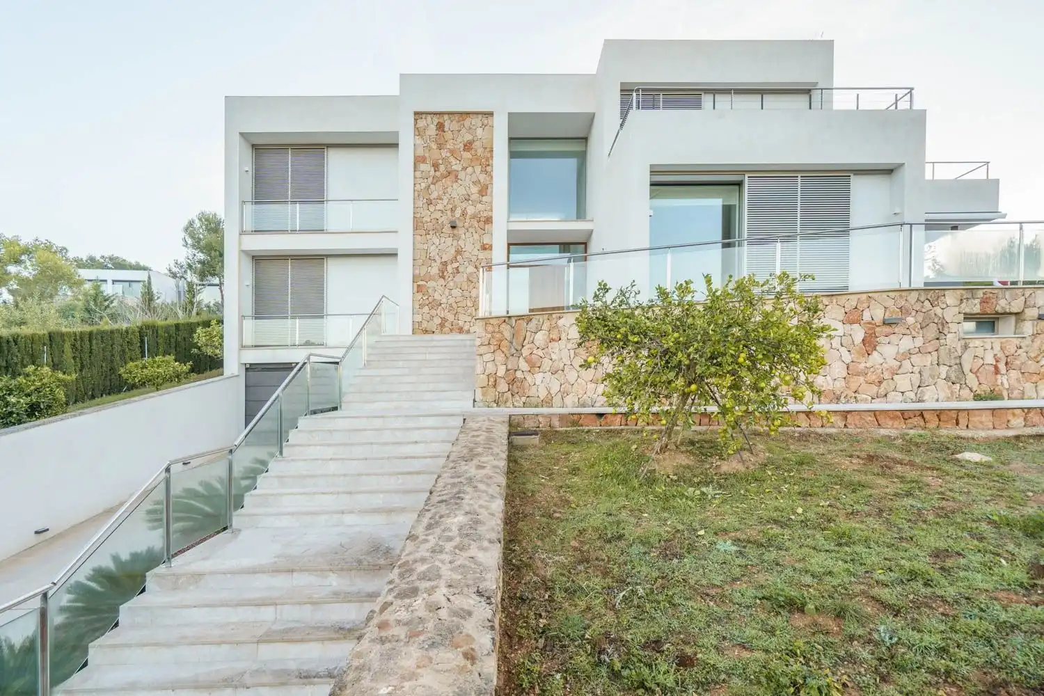 Vista exterior de Casa o chalet en venta en Calvià con Aire acondicionado, Jardín privado y Parquet