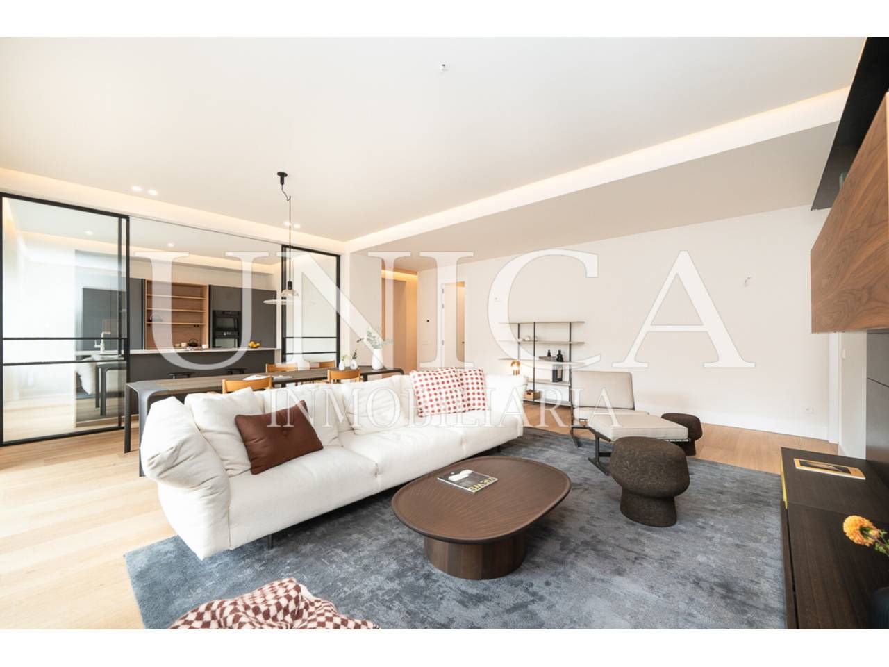 Living room of Flat for sale in  Madrid Capital  with Air Conditioner, Heating and Terrace