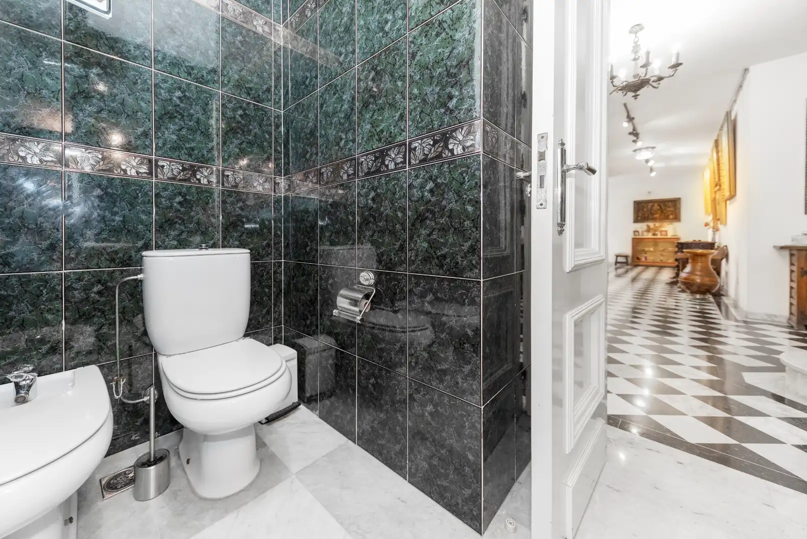 Baño de Casa o chalet en venta en Málaga con Aire acondicionado, Calefacción y Jardín privado