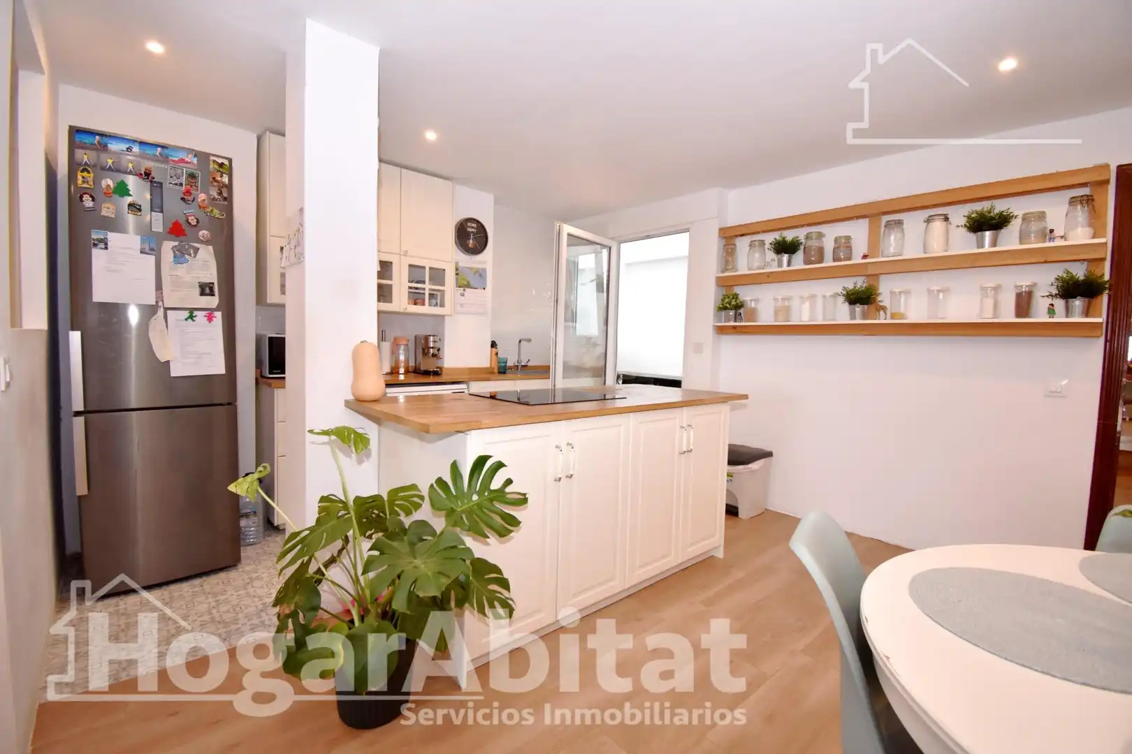 Cocina de Planta baja en venta en Burjassot con Aire acondicionado, Calefacción y Terraza