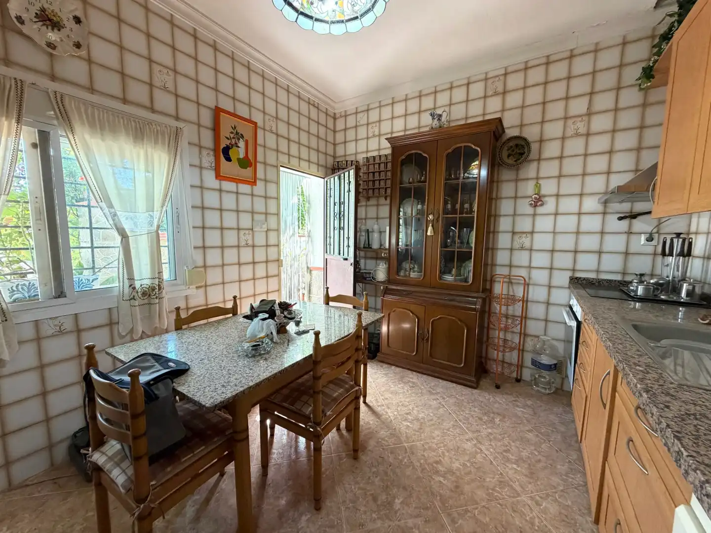Küche von Country house zum Verkauf in Pizarra mit Klimaanlage, Privatgarten und Terrasse