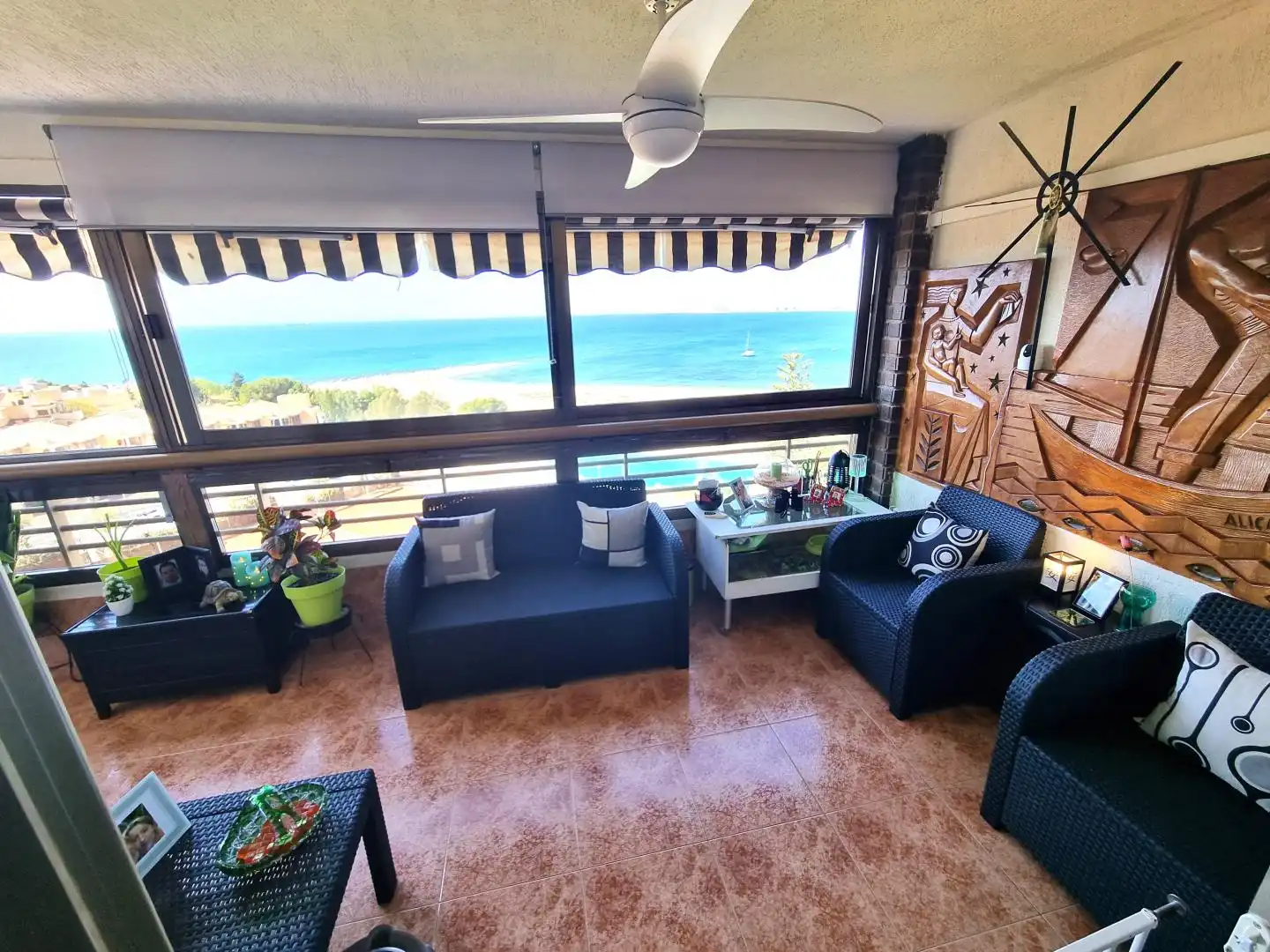 Terraza de Piso en venta en Alicante / Alacant con Aire acondicionado, Terraza y Trastero