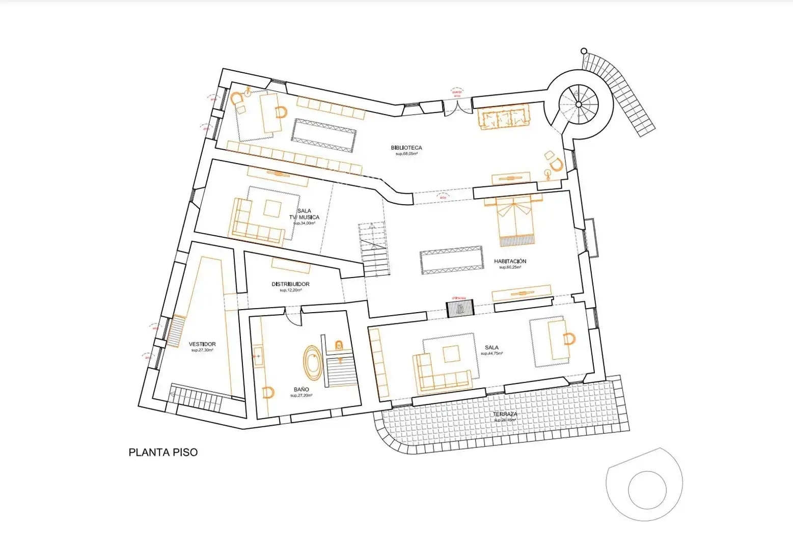 Country homes for sale in Llambilles  with Air Conditioner, Heating and Private garden