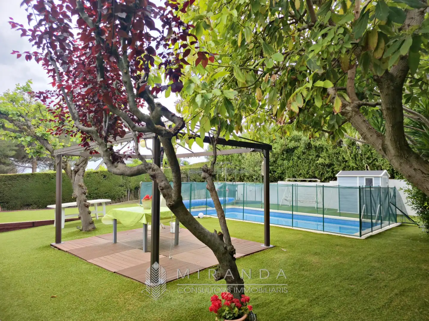 Piscina de Casa o xalet en venda en L'Ametlla del Vallès amb Aire condicionat, Calefacció i Jardí privat