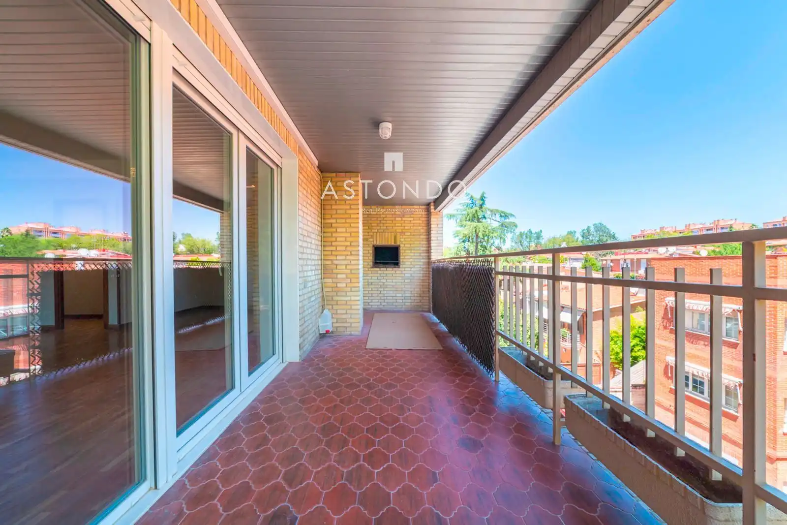 Terrace of Flat for rent in Madrid  with Air Conditioner, Heating and Terrace