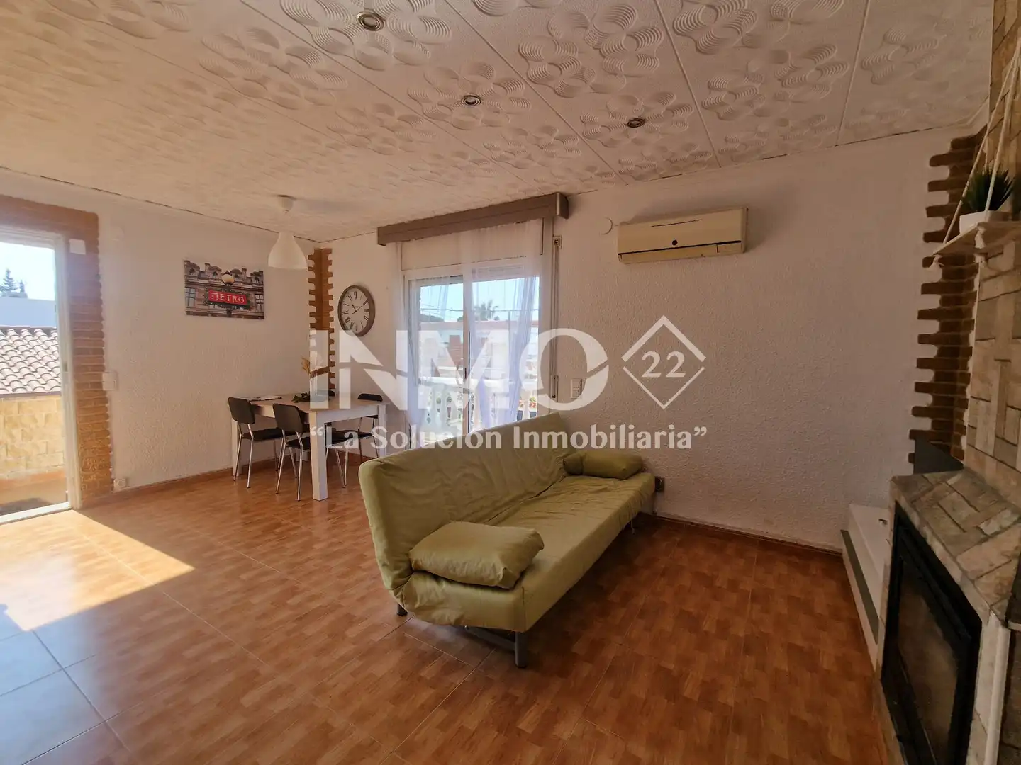 Wohnzimmer von Wohnungen zum Verkauf in Cambrils mit Klimaanlage, Privatgarten und Terrasse