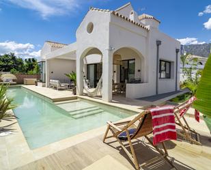Piscina de Casa o xalet de lloguer en Marbella amb Aire condicionat, Jardí privat i Terrassa