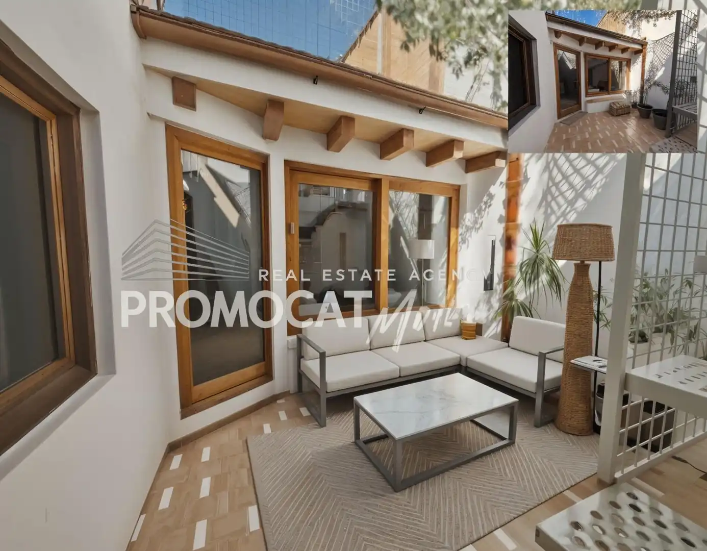 Terrace of Houses for sale in Molins de Rei  with Air Conditioner, Private garden and Terrace