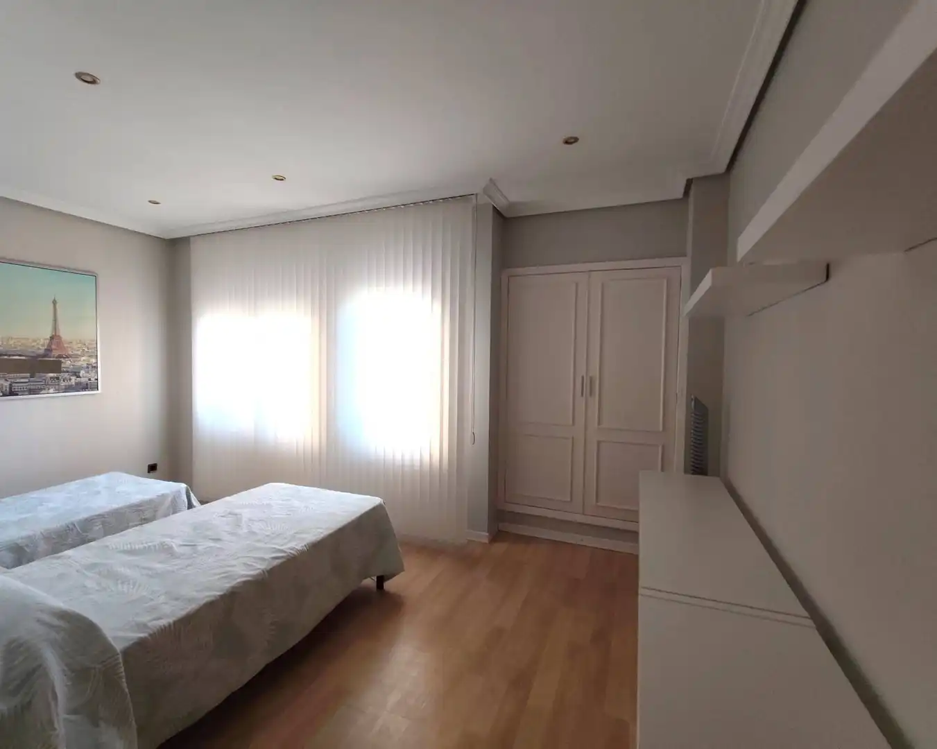 Bedroom of Flat for sale in Tudela  with Air Conditioner, Heating and Parquet flooring