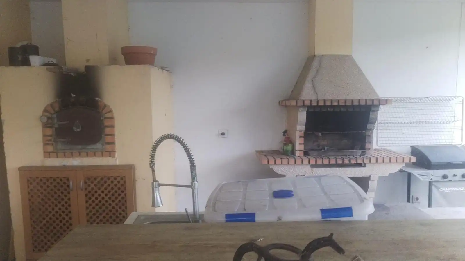 Cocina de Finca rústica en venta en Lugo con Jardín privado y Amueblado
