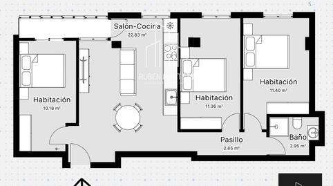 Photo 3 of Flat for sale in De Los Comuneros, Rollo - Puente Ladrillo, Salamanca