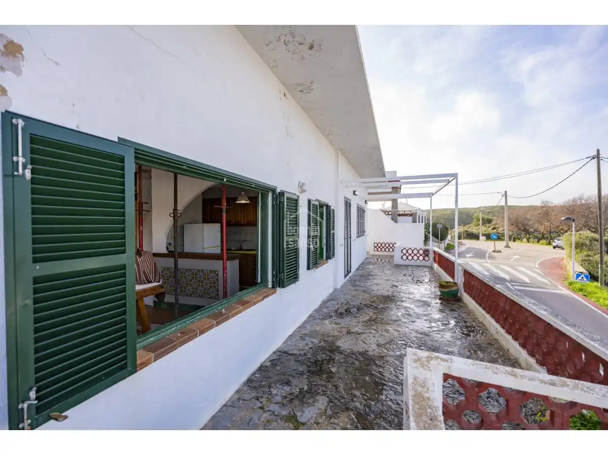 Exterior view of Houses for sale in Maó - Mahón  with Terrace