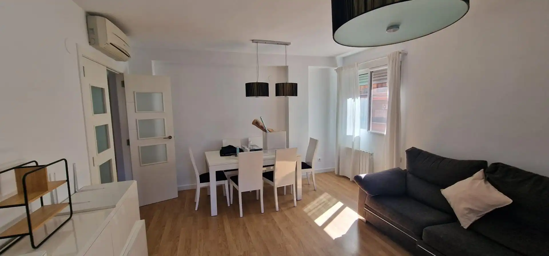 Dining room of Flat for rent in Mislata  with Air Conditioner and Balcony