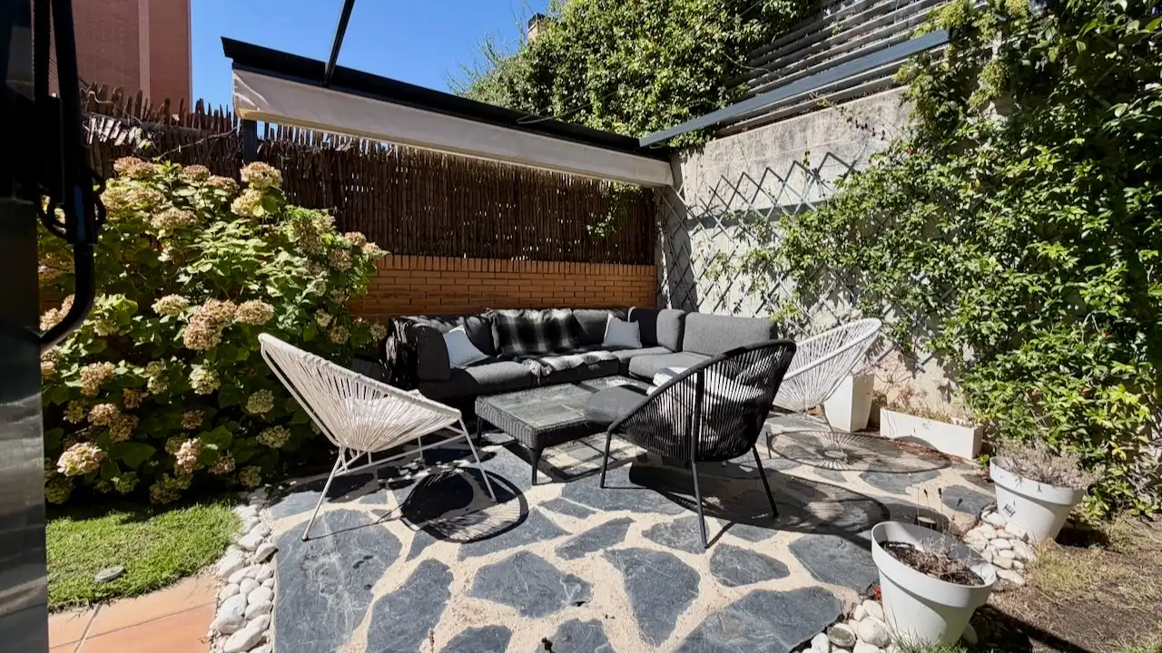 Terraza de Casa o chalet en venta en Paracuellos de Jarama con Aire acondicionado, Calefacción y Jardín privado