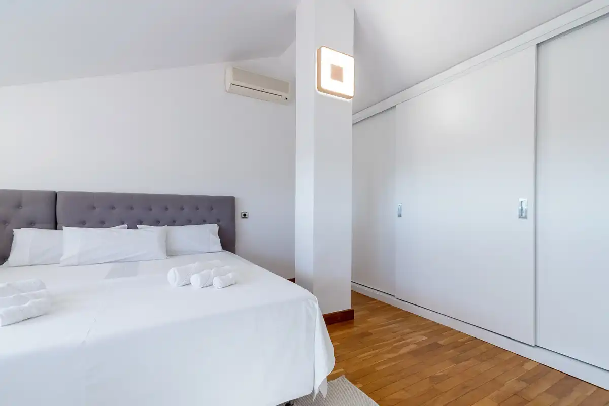 Bedroom of Houses for rent in Estepona  with Air Conditioner, Private garden and Terrace