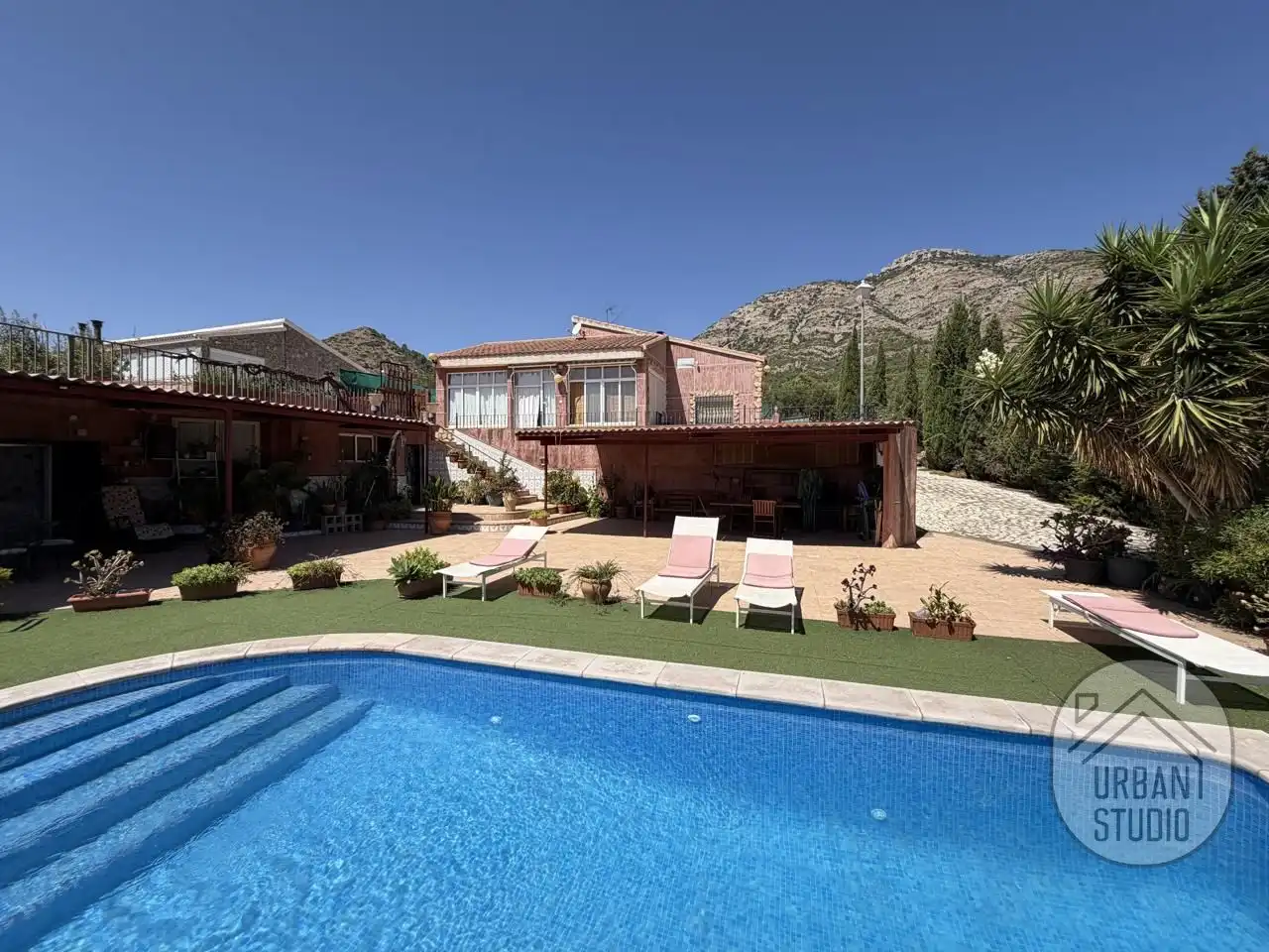 Exterior view of Houses for sale in Tibi  with Air Conditioner, Heating and Private garden