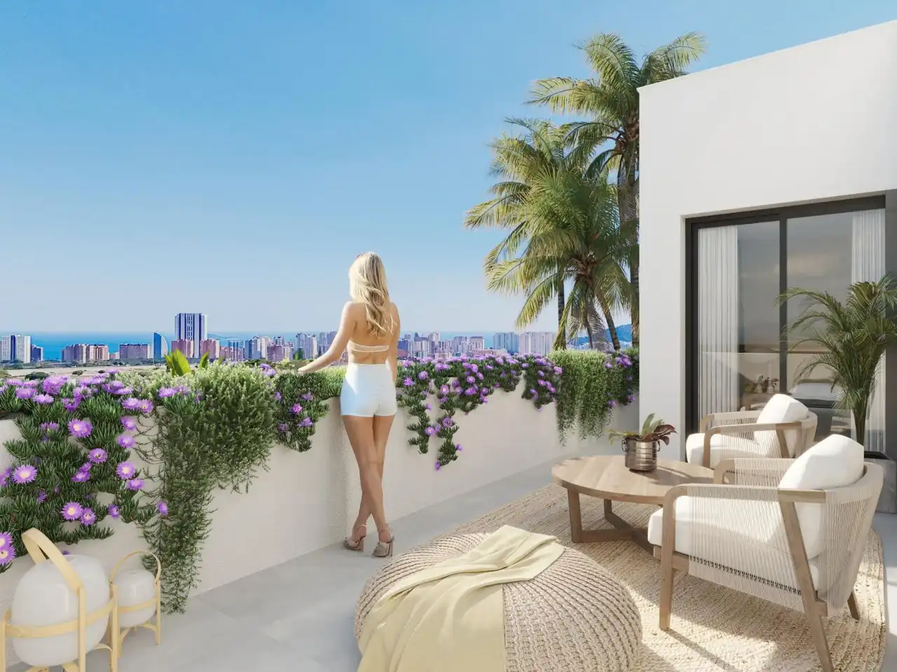 Detached house with pool for sale in Golf Bahía