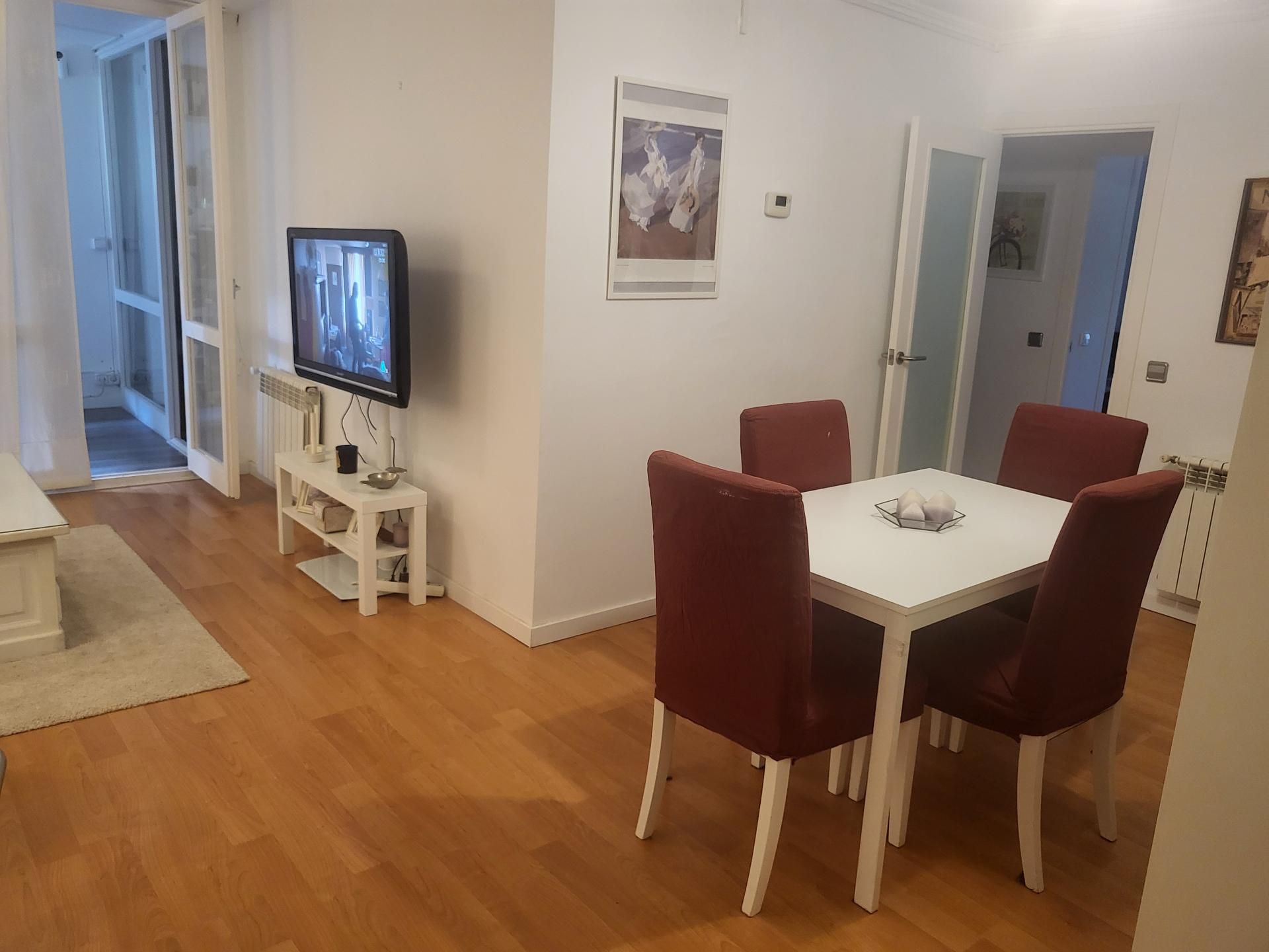 Dining room of Flat for sale in Girona Capital  with Heating and Balcony