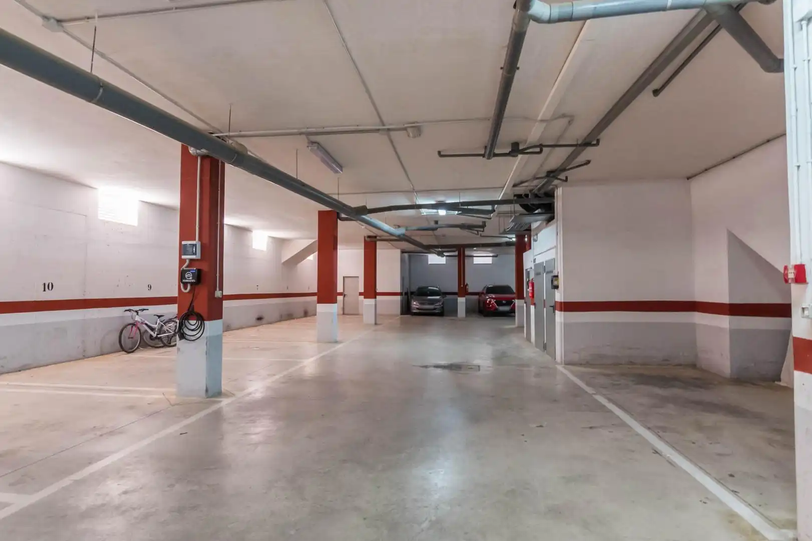 Parking of Flat for sale in Murcia  with Air Conditioner, Balcony and Alarm