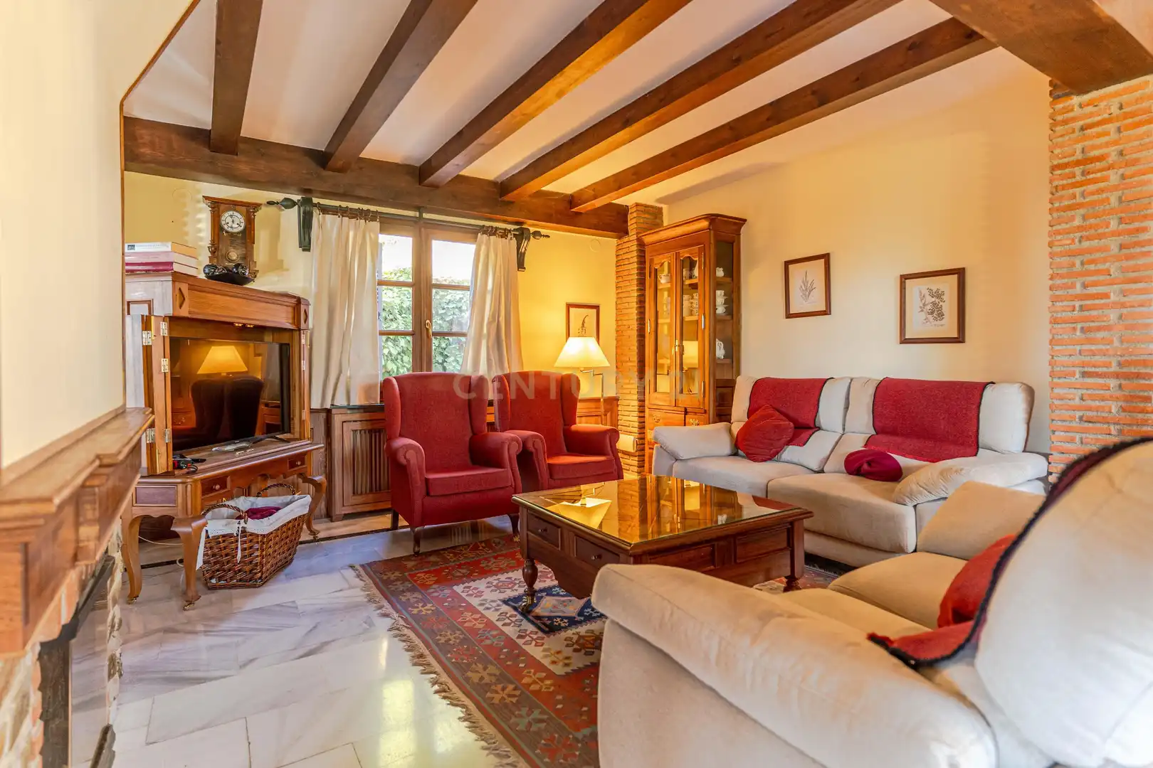 Sala de estar de Casa o chalet en venta en Nívar con Jardín privado, Trastero y Piscina