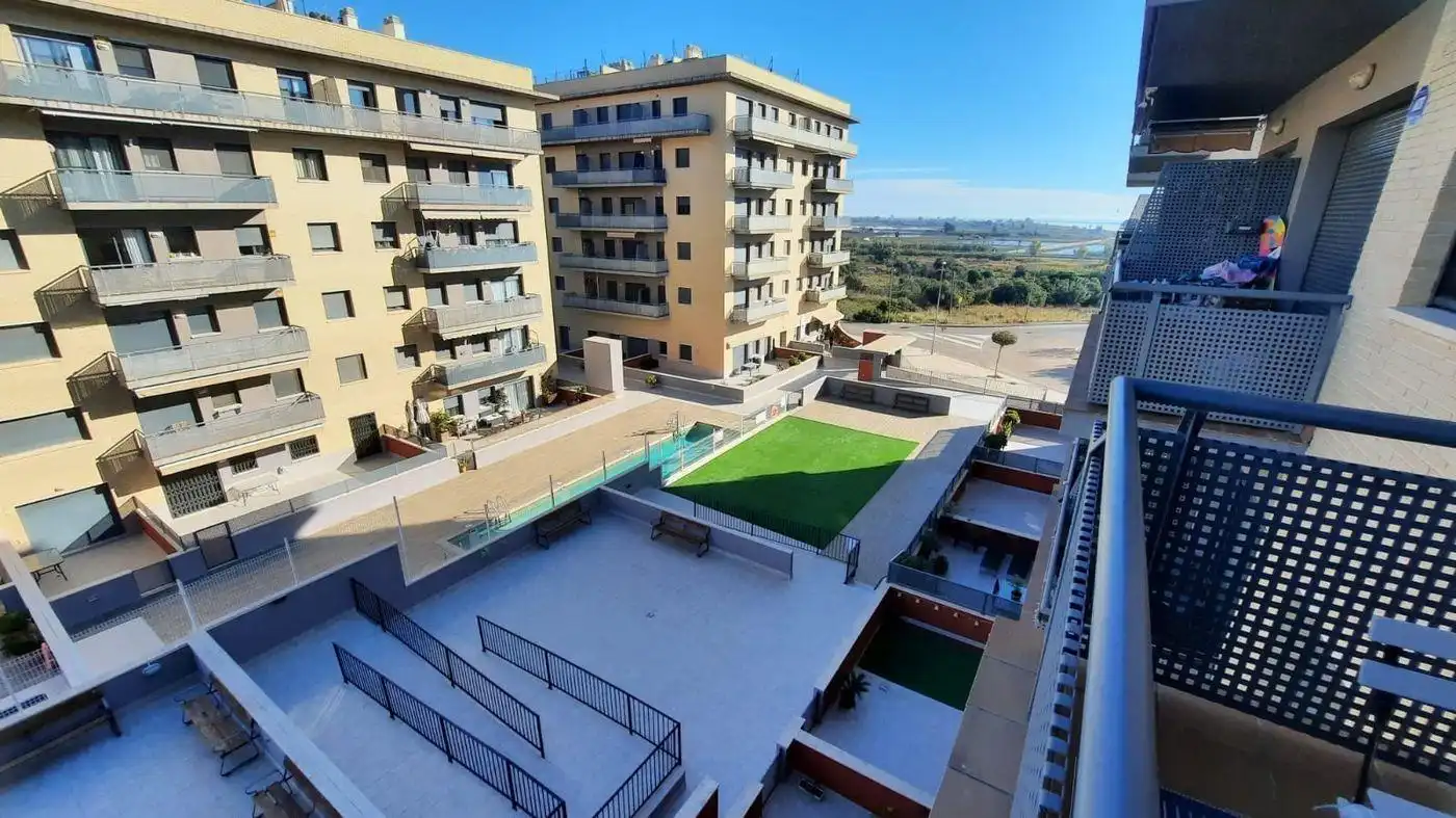 Terrace of Flat for sale in La Ràpita  with Terrace, Balcony and Community pool