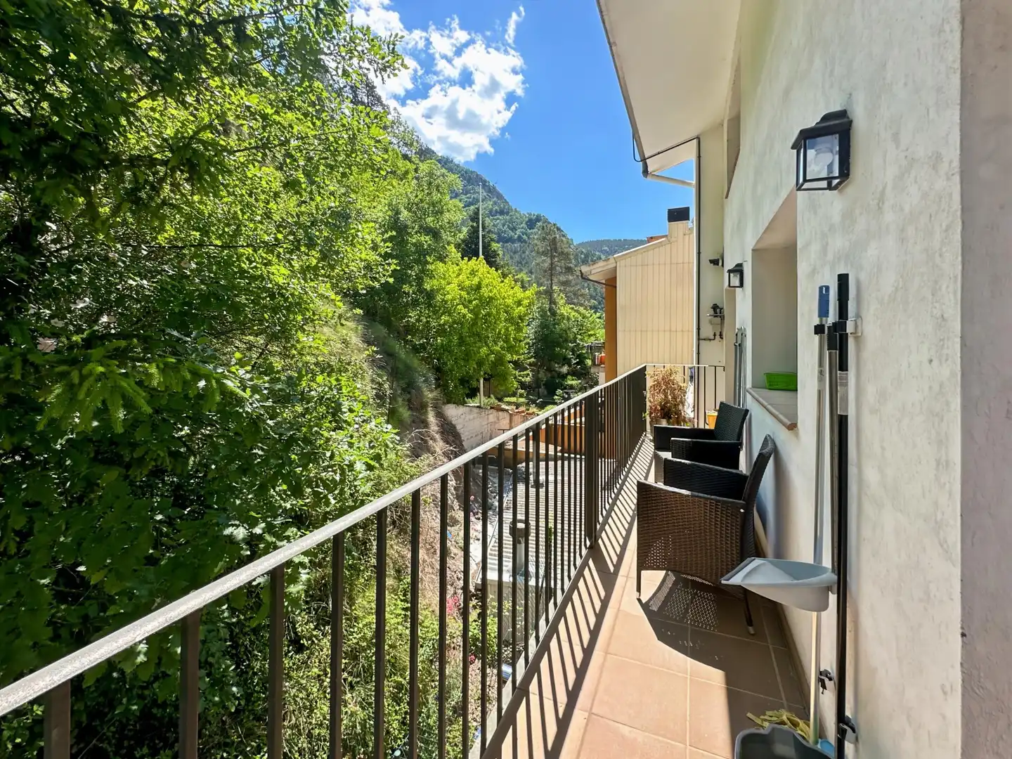 Terraza de Piso de alquiler en Guardiola de Berguedà