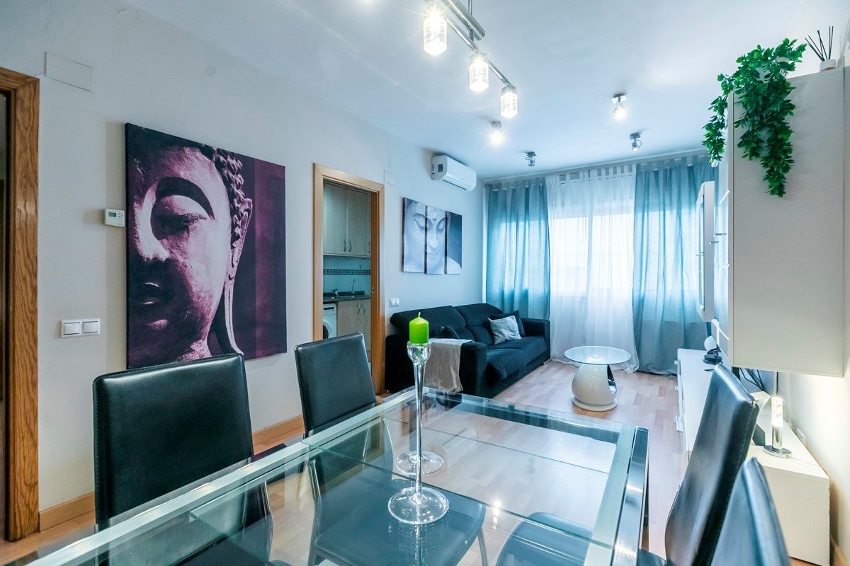 Bedroom of Flat for sale in Sabadell  with Air Conditioner, Heating and Parquet flooring