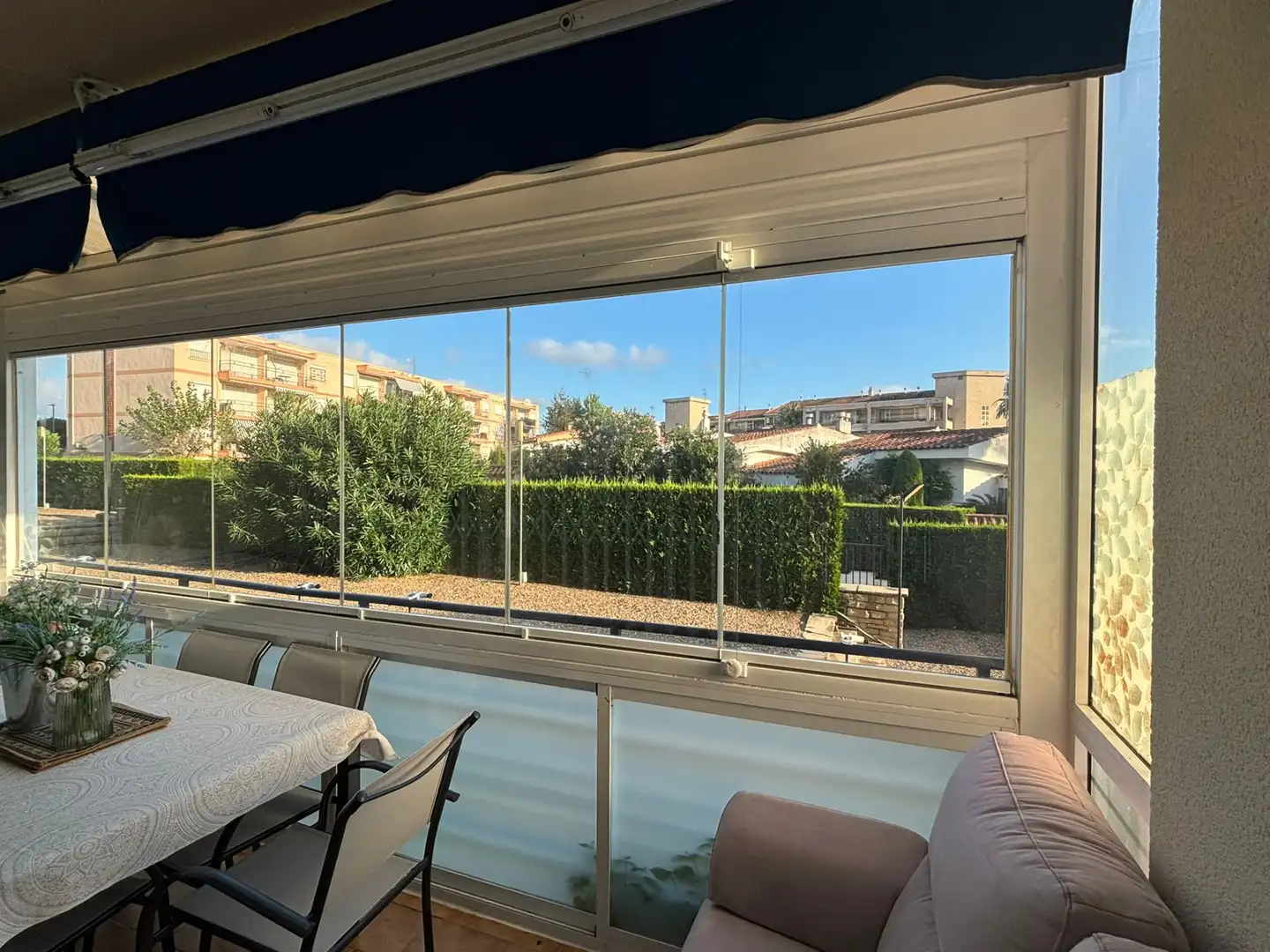 Terrace of Flat for rent in Cambrils  with Air Conditioner, Furnished and Oven