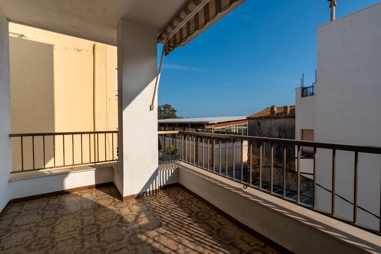 Balcony of Attic for sale in Sant Carles de la Ràpita  with Heating, Terrace and Furnished