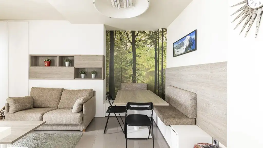 Sala de estar de Apartamento en venta en Barcelona con Aire acondicionado, Parquet y Terraza