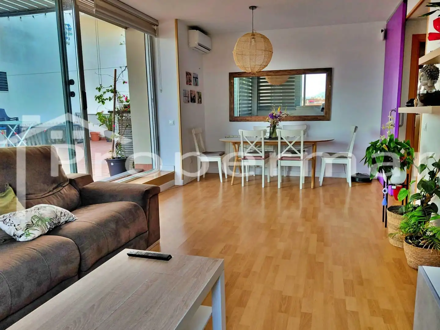 Sala de estar de Ático en venta en Parets del Vallès con Aire acondicionado, Calefacción y Terraza