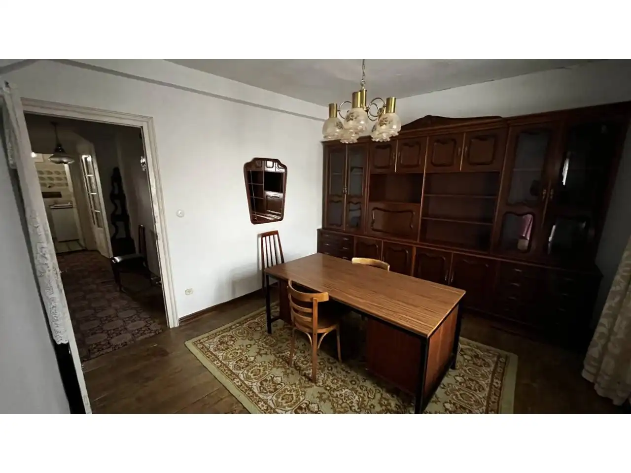 Dining room of Flat for sale in Espinosa de los Monteros  with Storage room, Furnished and Balcony