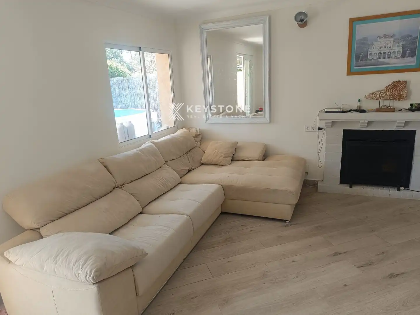 Sala d'estar de Dúplex de lloguer en Alcúdia amb Aire condicionat, Terrassa i Traster