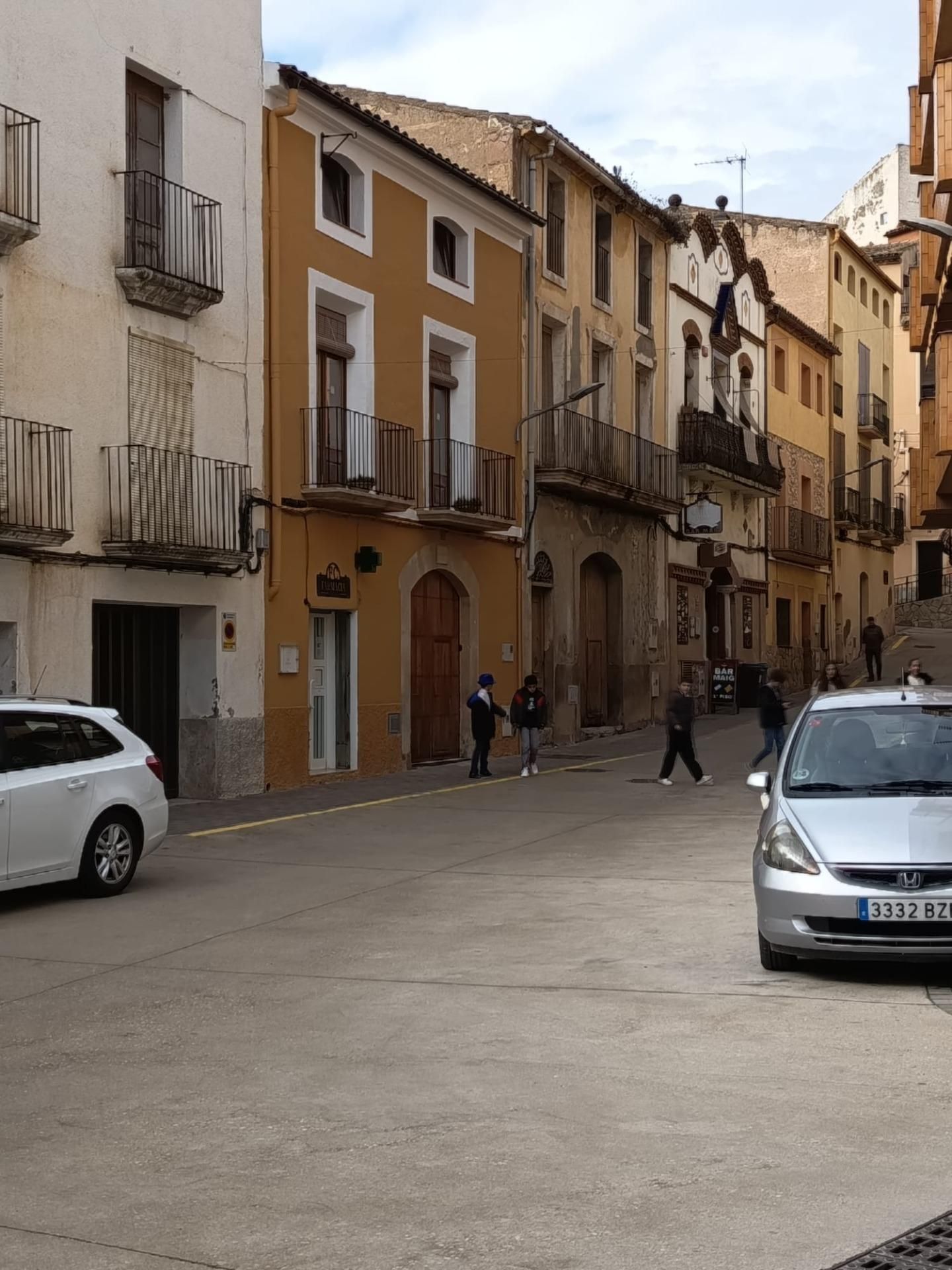 Vista exterior de Casa adosada en venda en Garcia
