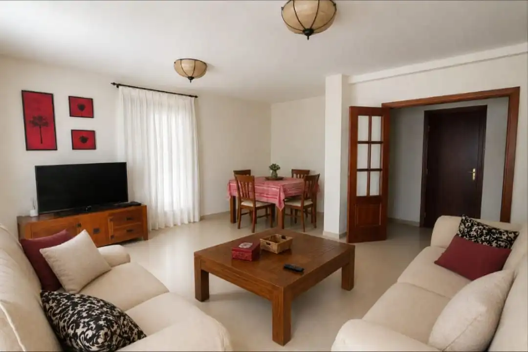 Sala de estar de Piso de alquiler en San Cristóbal de la Laguna con Aire acondicionado