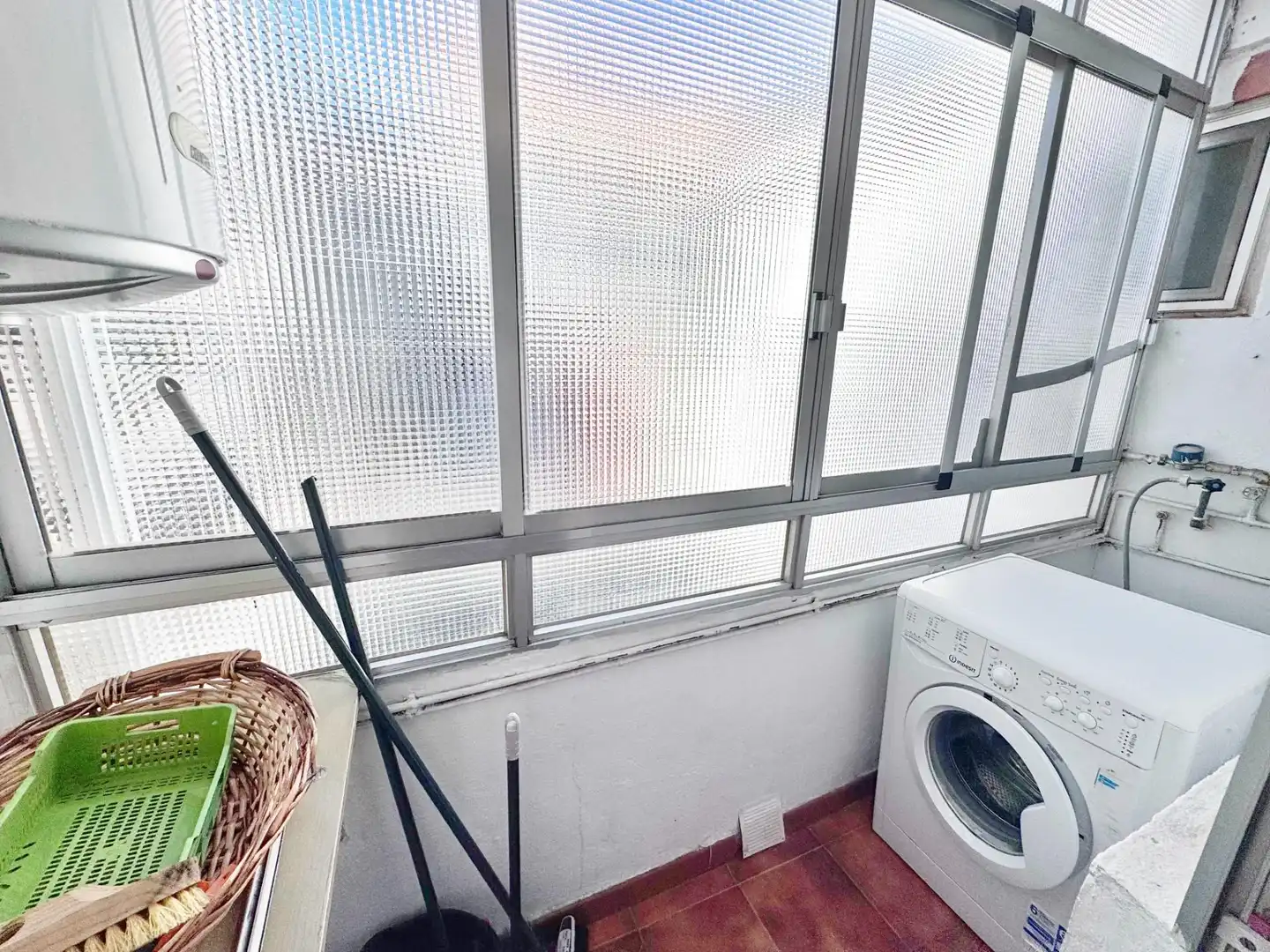 Terraza de Piso de alquiler en Elda con Calefacción y Amueblado
