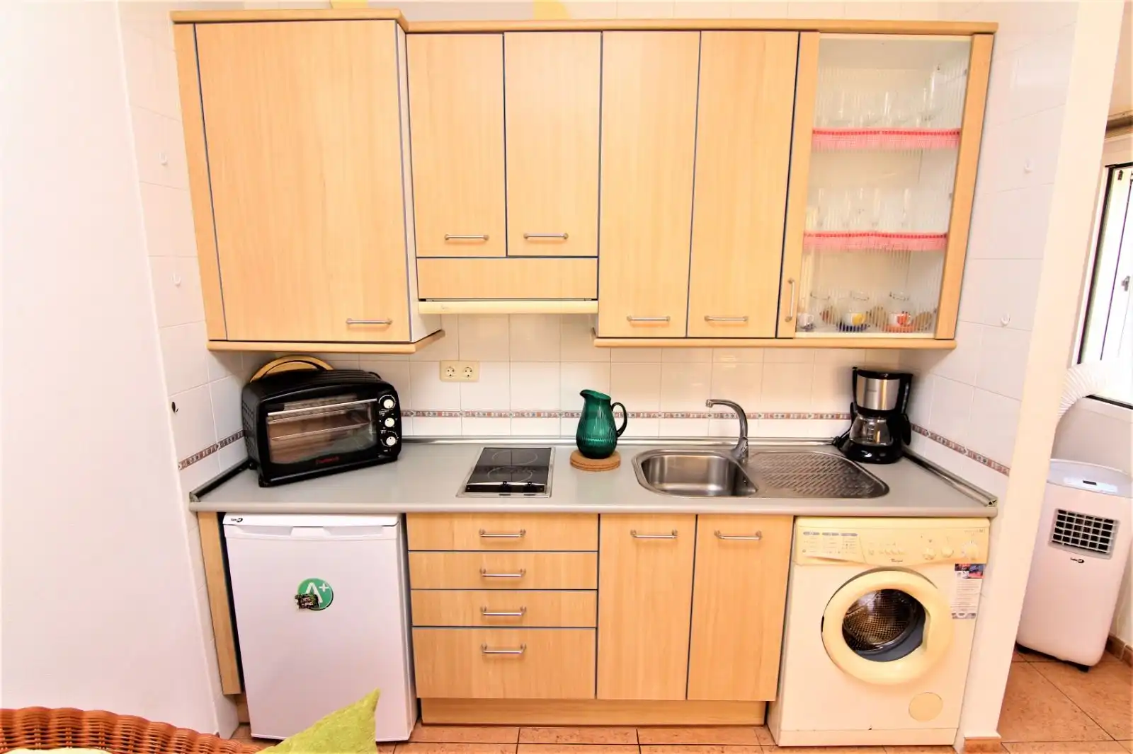 Cocina de Apartamento de alquiler en Mogán con Terraza y Piscina comunitaria