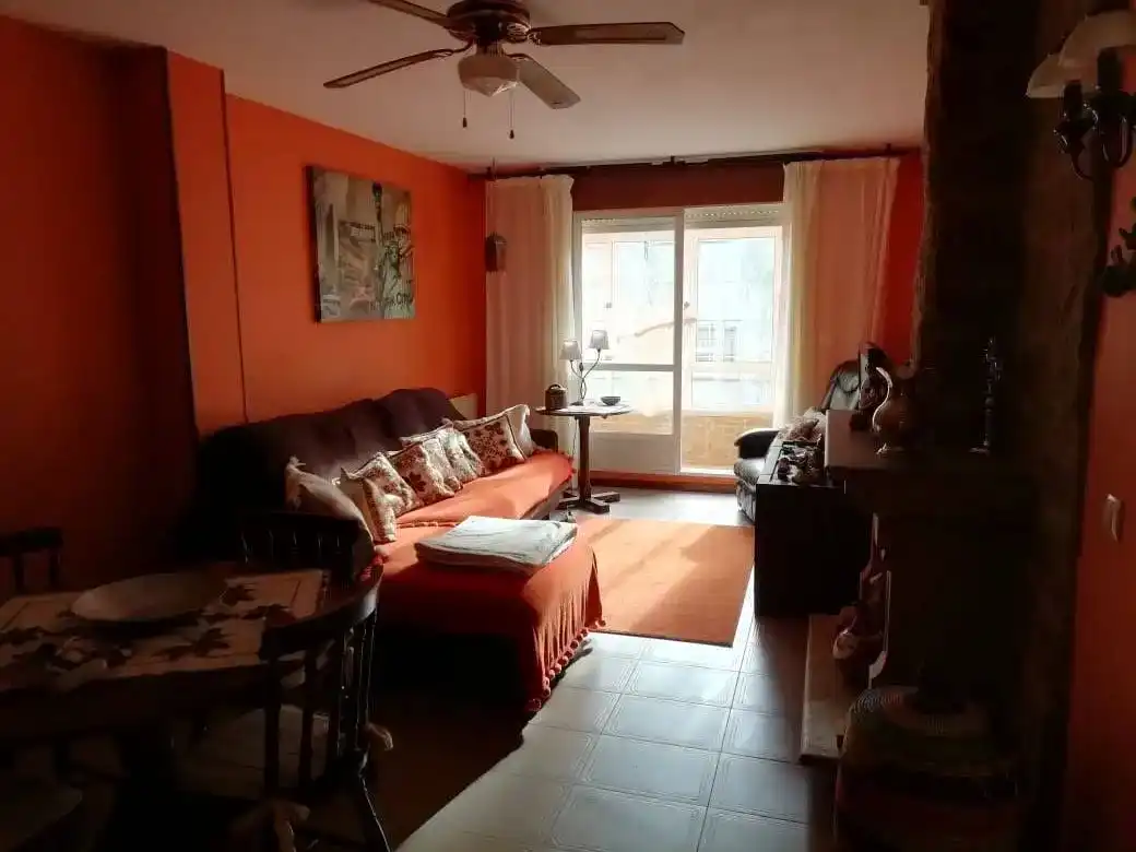 Sala d'estar de Pis en venda en Poio amb Balcó