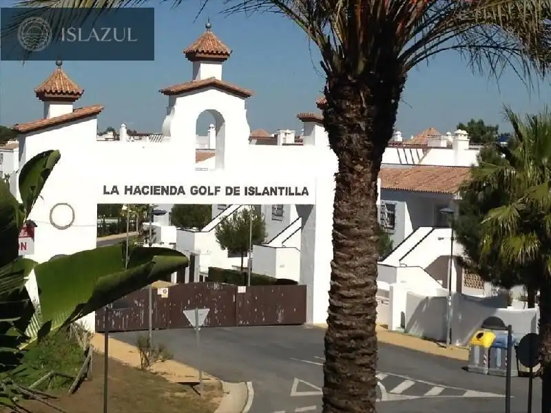 Außenansicht von Erdgeschoss zur Miete in Islantilla mit Klimaanlage, Heizung und Privatgarten