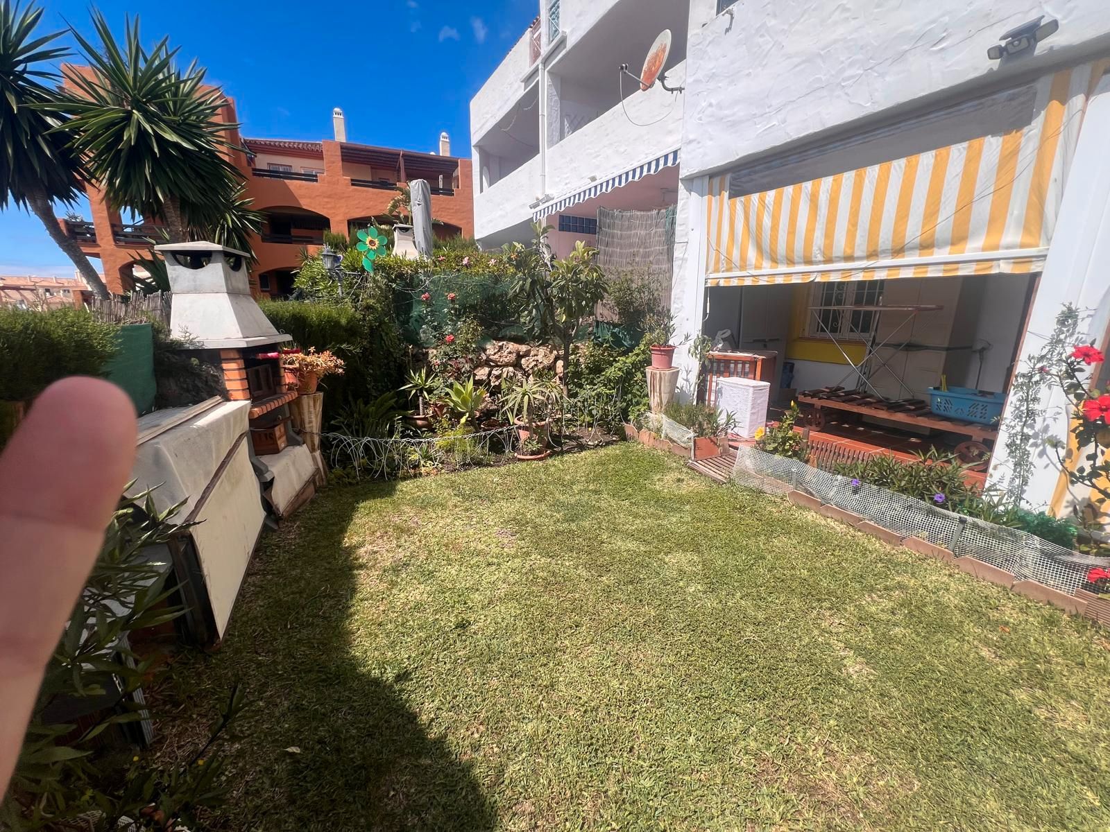 Garden of Flat for sale in Mijas  with Private garden and Community pool
