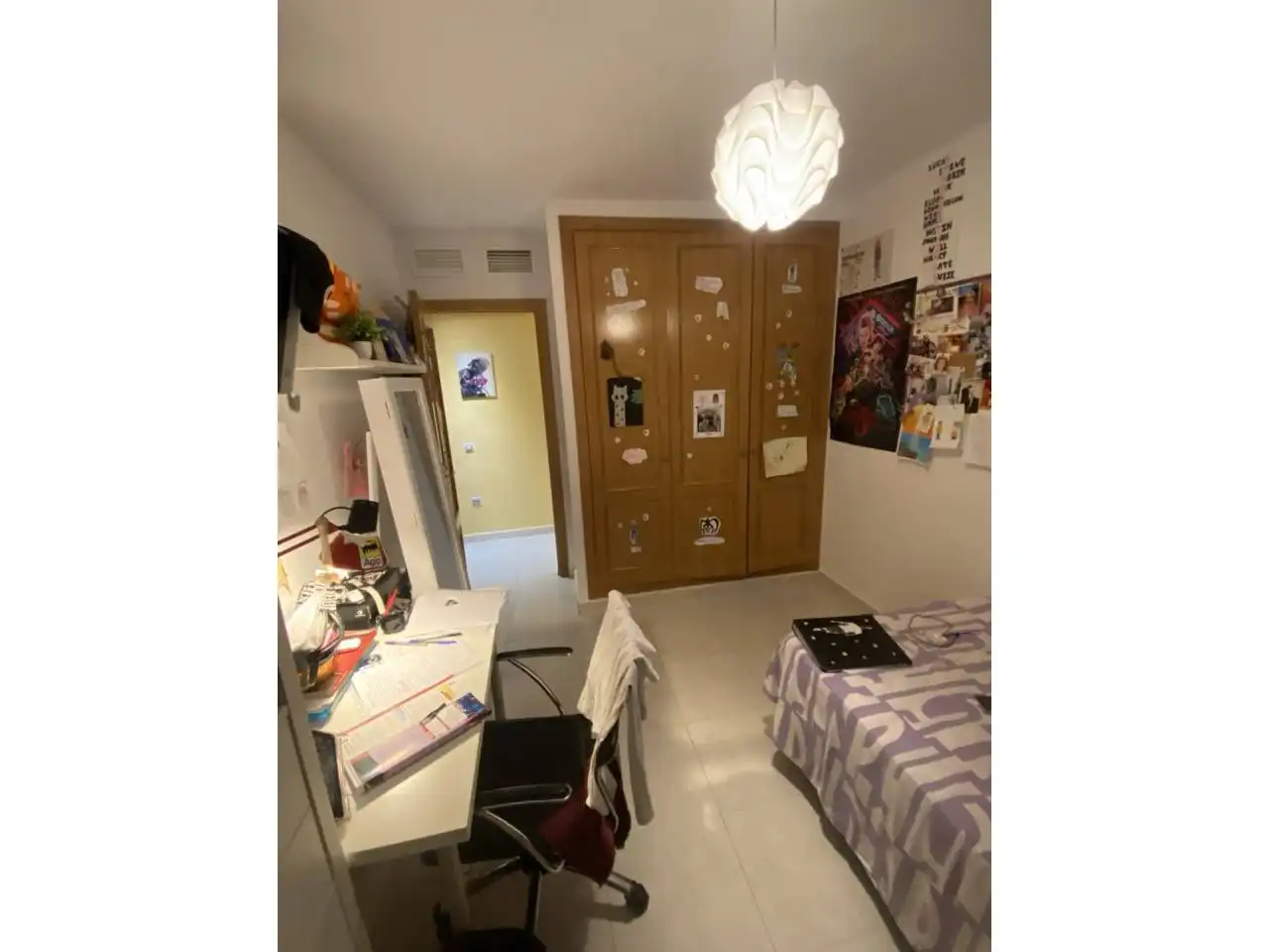 Schlafzimmer von Wohnung zum Verkauf in Sant Joan d'Alacant mit Klimaanlage, Heizung und Abstellraum