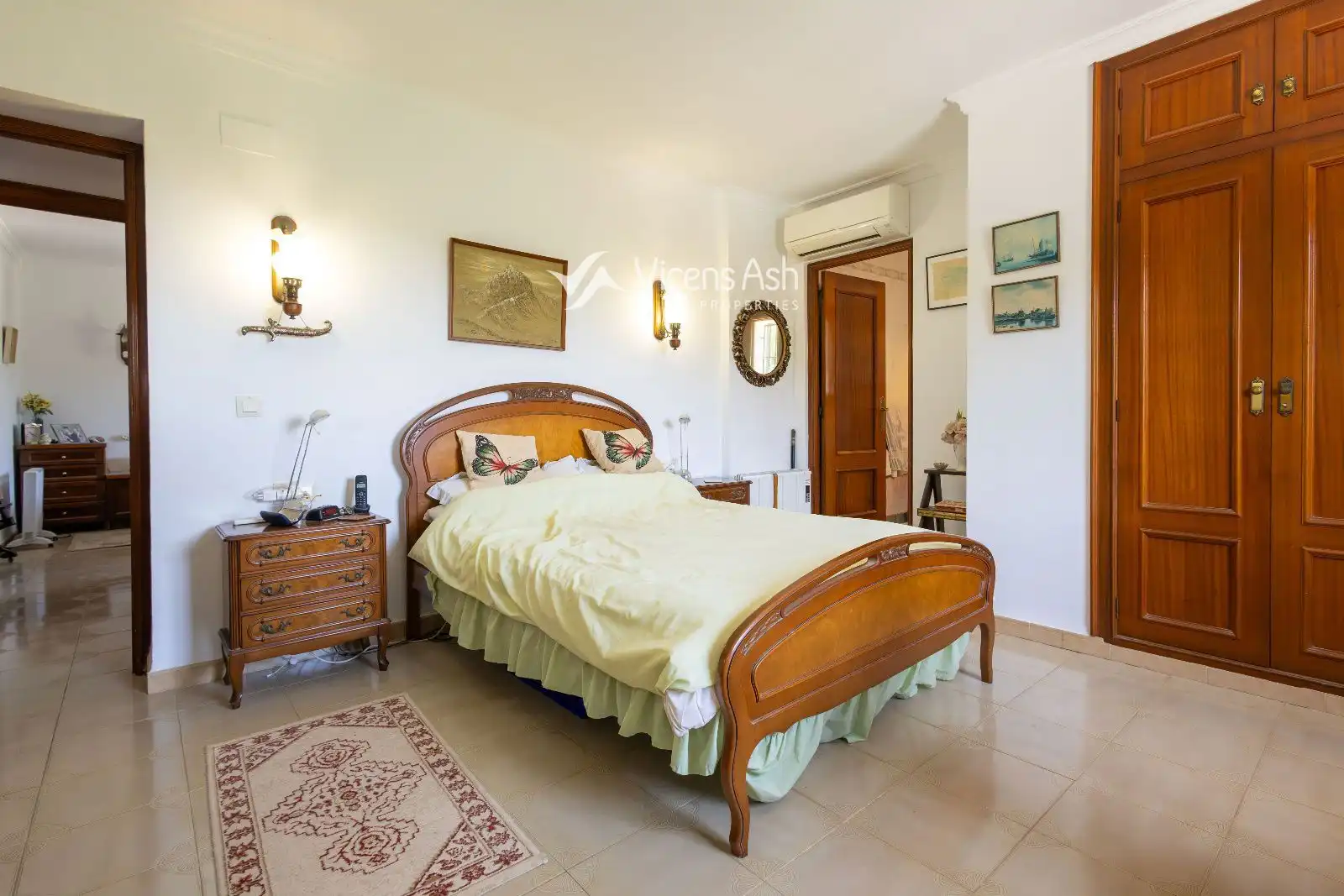 Bedroom of Houses for sale in Gata de Gorgos  with Air Conditioner, Heating and Storage room